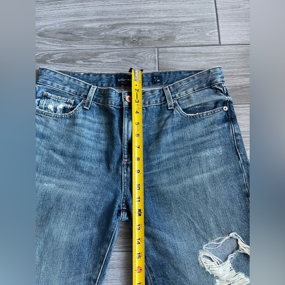 Lucky Brand| Sienna Slim Boyfriend Jeans, Distressed Style, Size 6/28••• - Picture 14 of 15